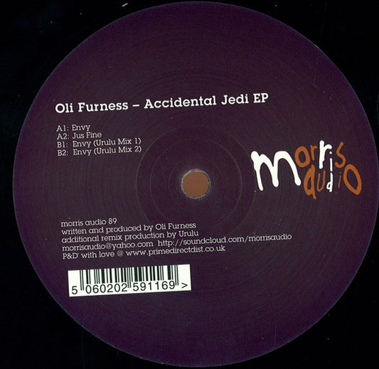 Oli Furness : Accidental Jedi EP (12", EP)