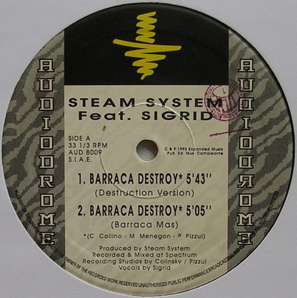 Steam System Feat. Sigrid (2) : Barraca Destroy (12", Maxi)