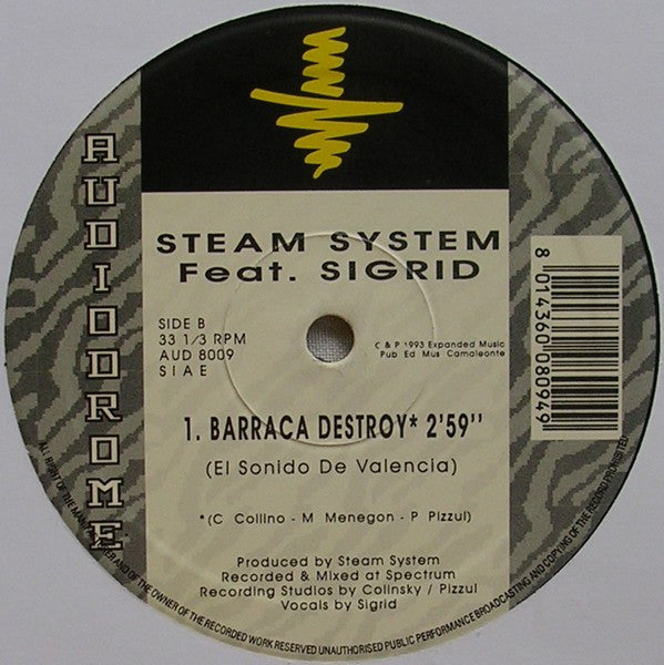 Steam System Feat. Sigrid (2) : Barraca Destroy (12", Maxi)