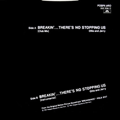 Ollie And Jerry : Breakin'... There's No Stopping Us (Club Mix) (12")