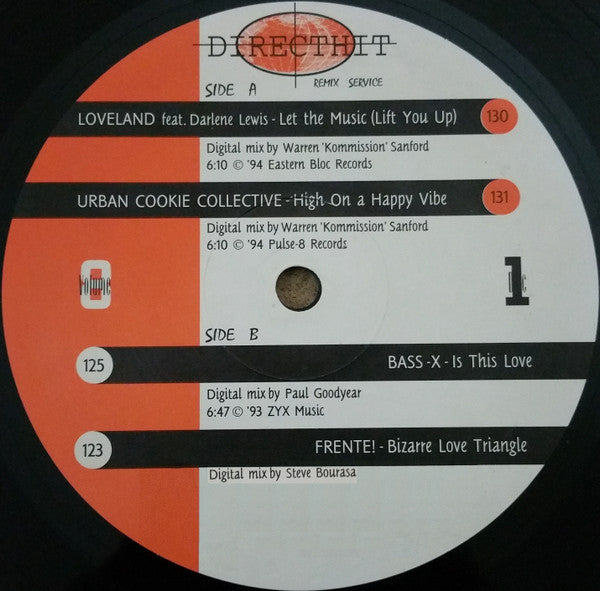 Various : Direct Hit Volume 8 (3x12", Comp, Promo)