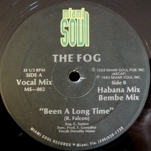 The Fog : Been A Long Time (12")