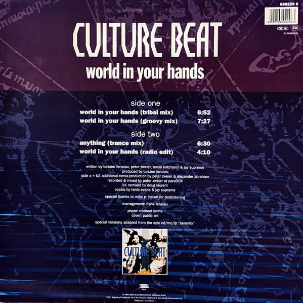 Culture Beat : World In Your Hands (12")