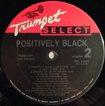 Positively Black : Positively Black (LP, Album, Promo)
