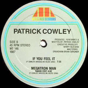 Patrick Cowley : Megatron Man '87 (12")