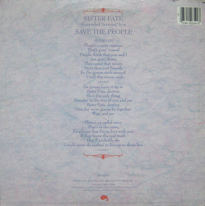 Sheila E. : Sister Fate (12", Maxi, All)