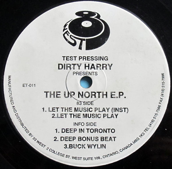 Dirty Harry (10) : The Up North E.P. (12", TP)