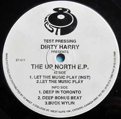Dirty Harry (10) : The Up North E.P. (12", TP)