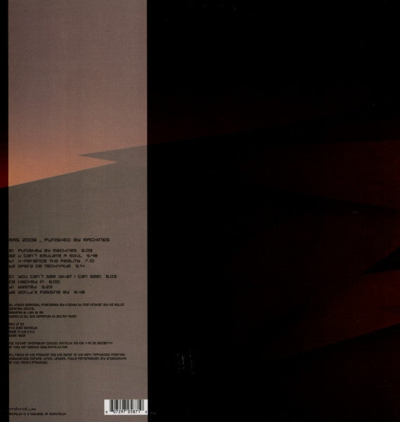 MAS 2008 : Punished By Machines (2x12", Album)