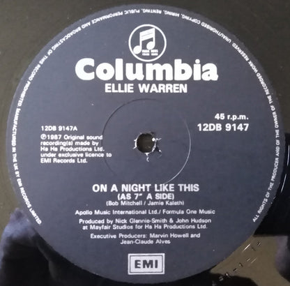 Ellie Warren : On A Night Like This (12")