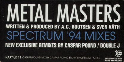 Metal Masters* : Spectrum '94 Mixes (12")
