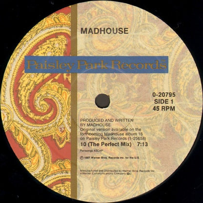 Madhouse : 10 (The Perfect Mix) (12", Maxi, Spe)