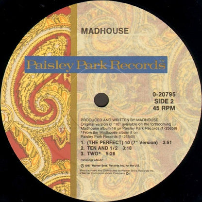 Madhouse : 10 (The Perfect Mix) (12", Maxi, Spe)
