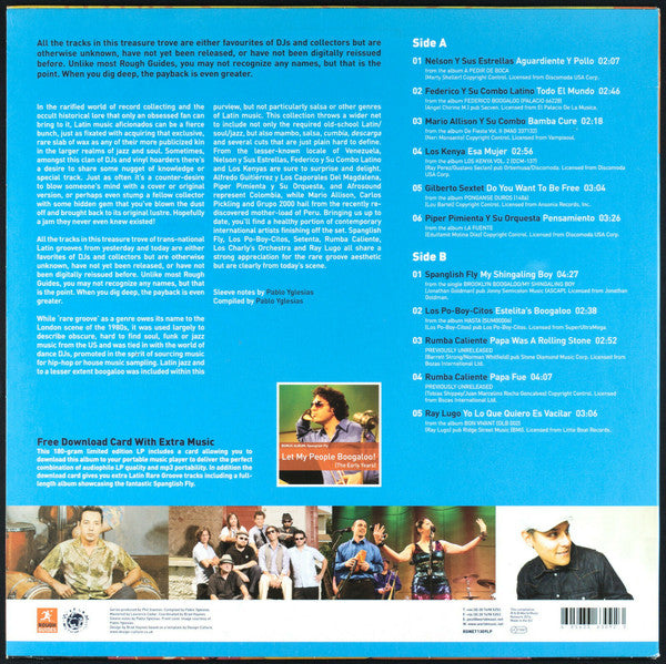 Various : The Rough Guide To Latin Rare Groove (LP, Album, Comp, Ltd, 180)