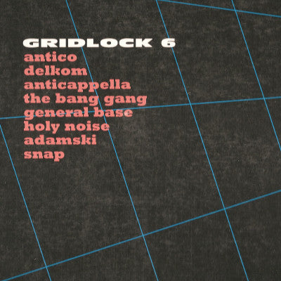 Various : Gridlock! 6 (2x12", Comp, Promo, Blu)