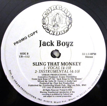 Jack Boyz : Let Me Check It (12", Promo)