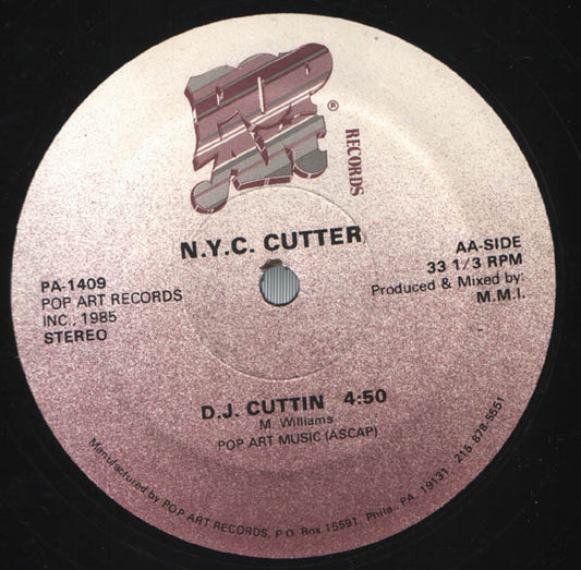 N.Y.C. Cutter : D.J. Cuttin (12")