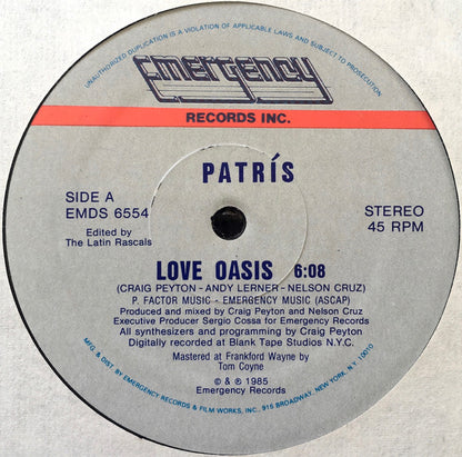 Patrís* : Love Oasis (12")