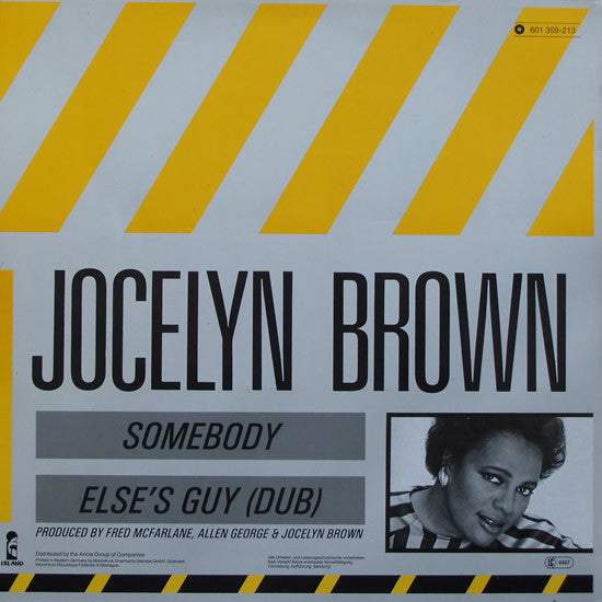 Jocelyn Brown : Somebody Else's Guy (12", Maxi)