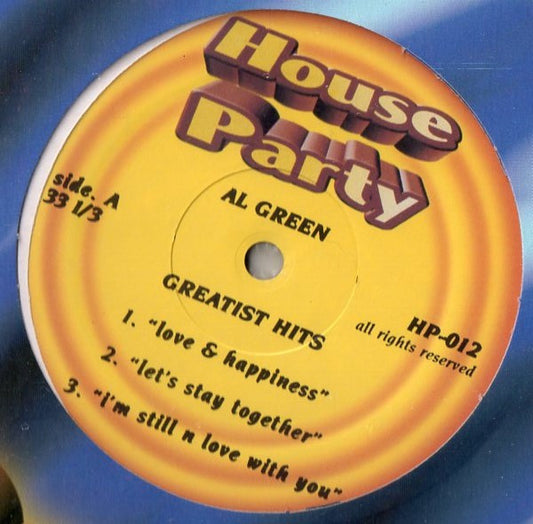 Al Green : Greatest Hits (12", Unofficial)