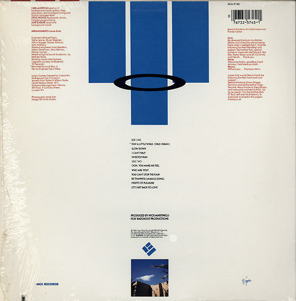 Loose Ends : Zagora (LP, Album, Pin)