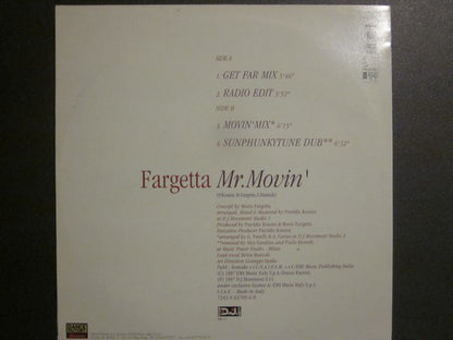 Fargetta : Mr. Movin' (12", Maxi)