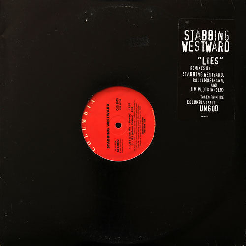 Stabbing Westward : Lies (12", Promo)