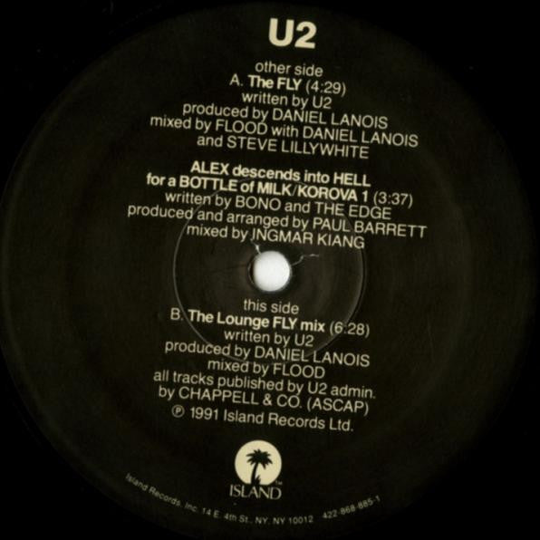U2 : The FLY (12", Single, Spe)
