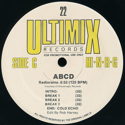 Various : Ultimix 22 (3x12", Comp, Promo)