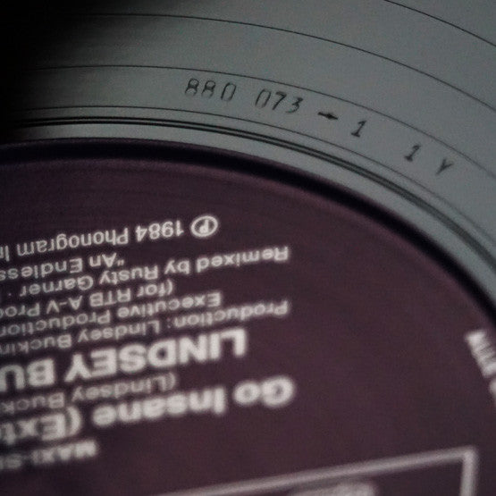 Lindsey Buckingham : Go Insane (Extended Remix) (12", Maxi)