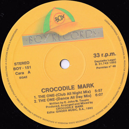 Crocodile Mark : The One (12")