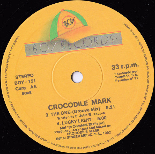 Crocodile Mark : The One (12")