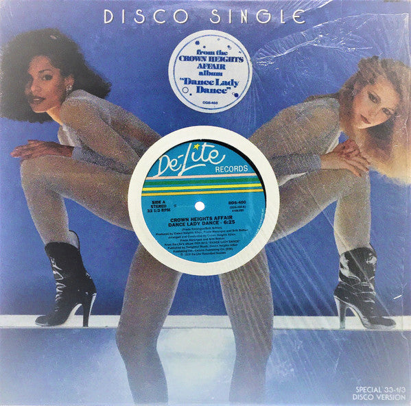 Crown Heights Affair : Dance Lady Dance / The Rock Is Hot (12", Single)