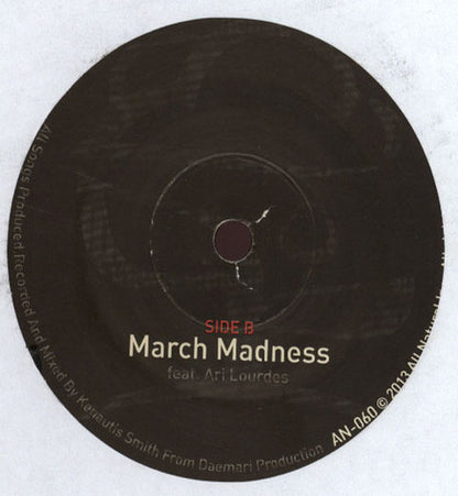 Kenautis Smith, Black Spade : Look Around / March Madness (7", Ltd)