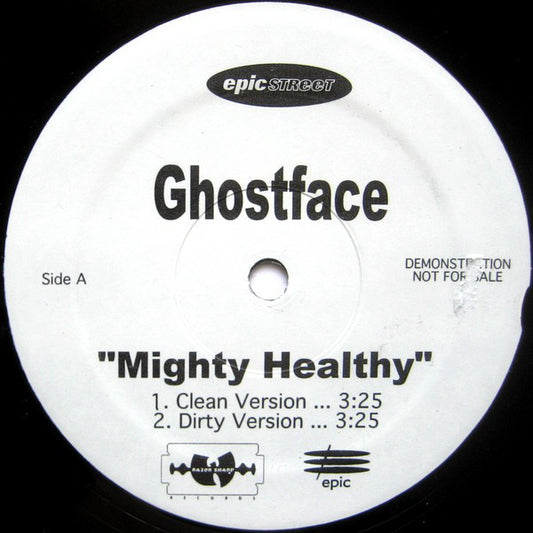 Ghostface* : Mighty Healthy (12", Promo)