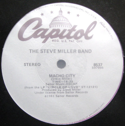 The Steve Miller Band* : Abracadabra / Macho City (12")