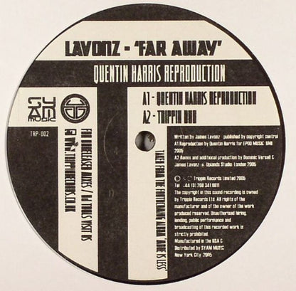 Lavonz* : Far Away (Quentin Harris Reproduction) (12")