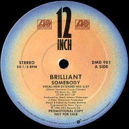 Brilliant : Somebody (12", Promo)