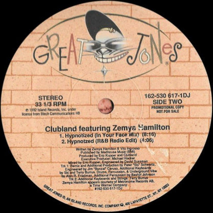 Clubland : Hypnotized (12", Promo)