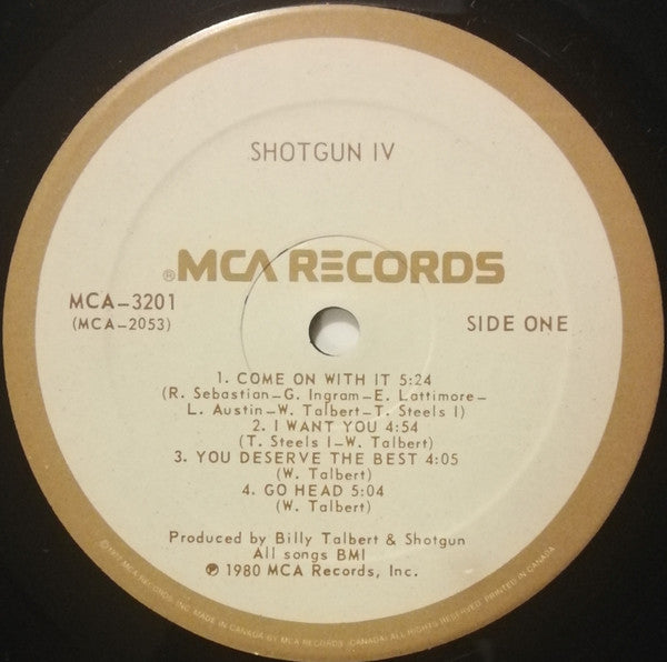 Shotgun (2) : Shotgun IV (LP, Album)