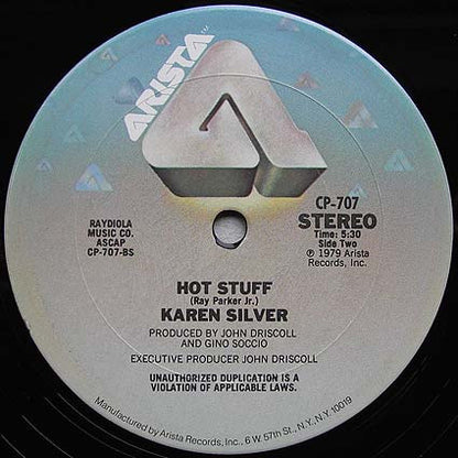 Karen Silver : Hold On I'm Comin' (12")