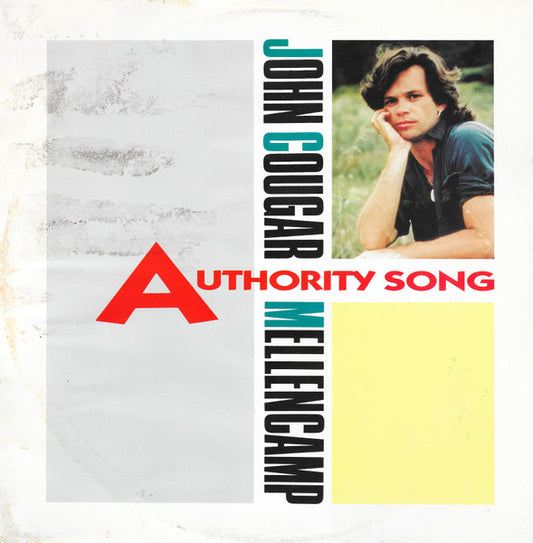 John Cougar Mellencamp : Authority Song (12", EP)