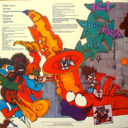 Fred Wesley And The Horny Horns* Featuring Maceo Parker : Say Blow By Blow Backwards (LP, Album, Spe)