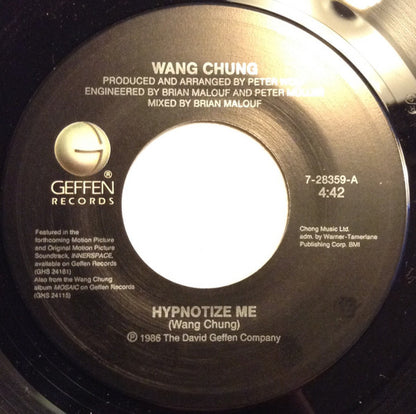 Wang Chung : Hypnotize Me (7", Single)