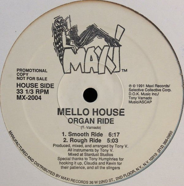 Mello House : The Flower (12", Promo)