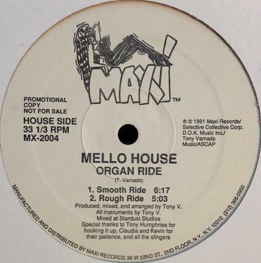 Mello House : The Flower (12", Promo)