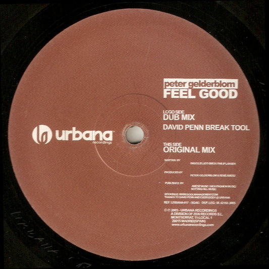 Peter Gelderblom : Feel Good (12")