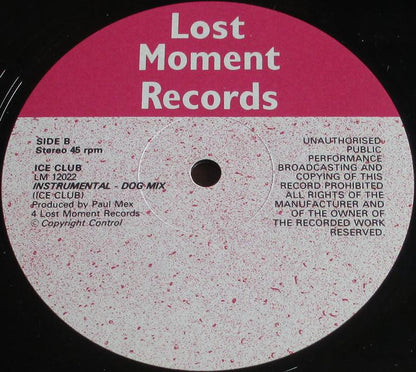 Ice Club : Dance (12")