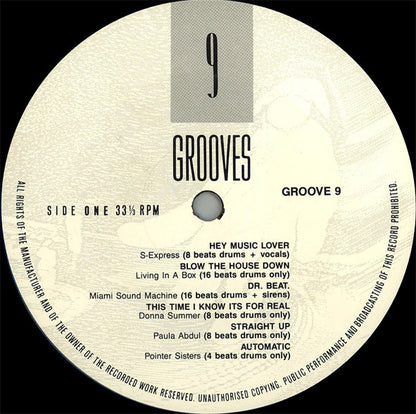 Various : The Grooves 9 (LP)