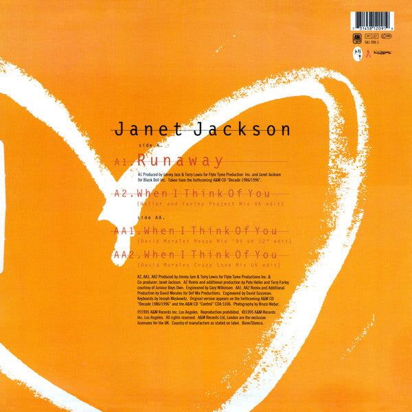 Janet Jackson : Runaway (12")